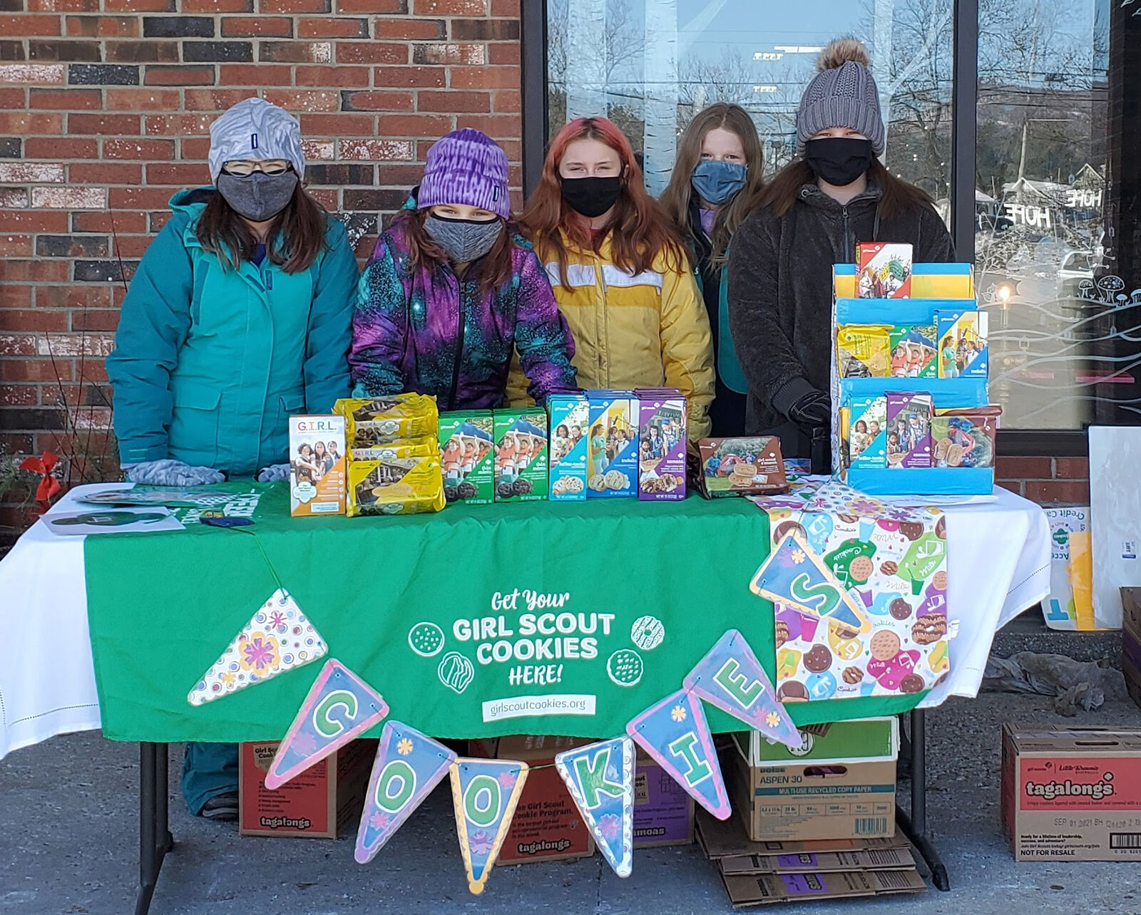 Troop 30393 cookies